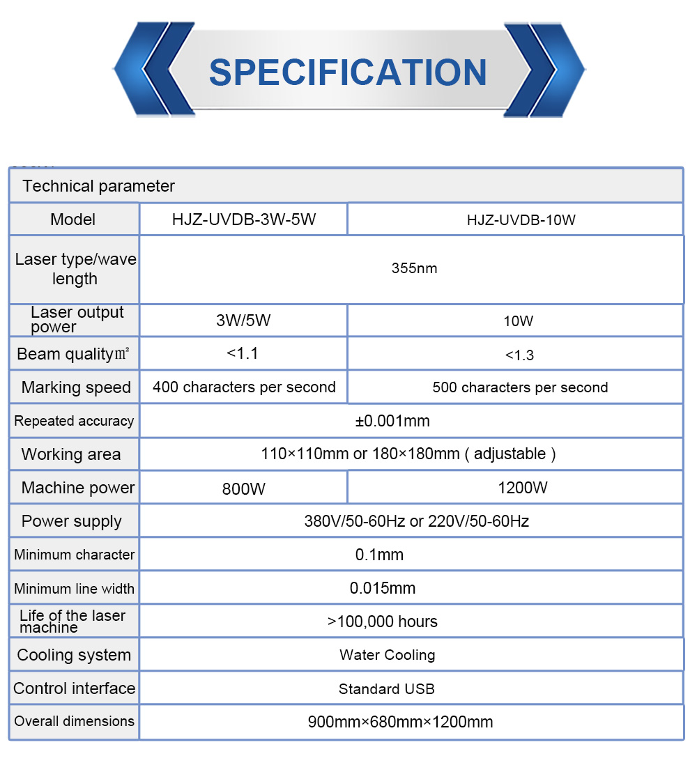 UV Laser Marking Machine Detail 7