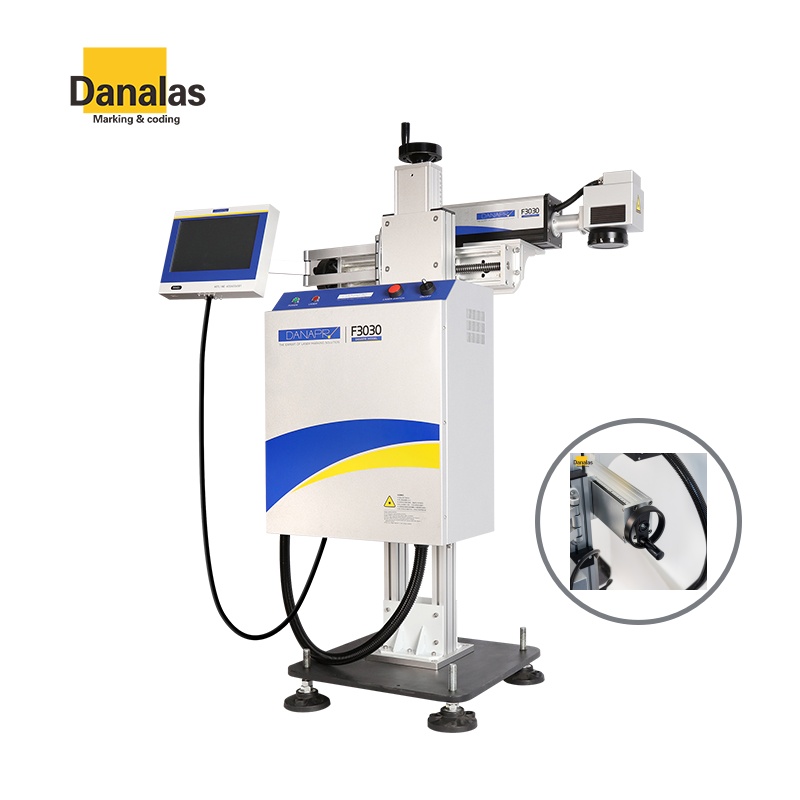 Jpt 30 w 50 w Fiber Laser Marking Machine Metal Deep QR Code Laser Engraving Stainless Steel Carbon Steel