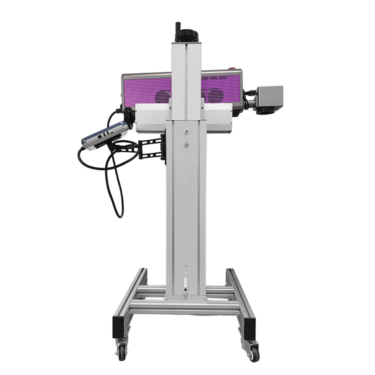 Online Laser Marking Machine, 30W/60W/70W/80W/100W, Flying CO2 Laser Marking Machine, Plastic/Leather/Acrylic/Wood/Jeans