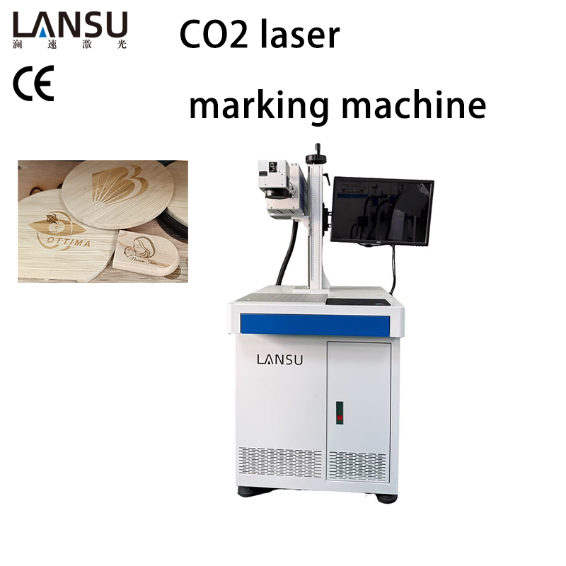10W 30W 60W 100W CO2 Laser Marking Machine for Wood Leather Acrylic Plastic Marking