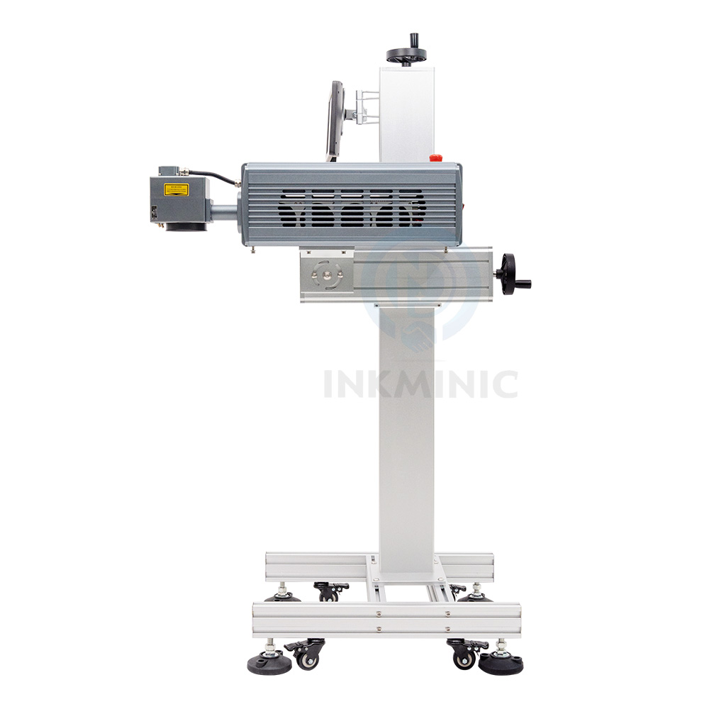 Good Quality 40W Flying CO2 Marking Coding Machine Laser Machine CRD Laser Source Used in PVC PE Pipe Cable Metal