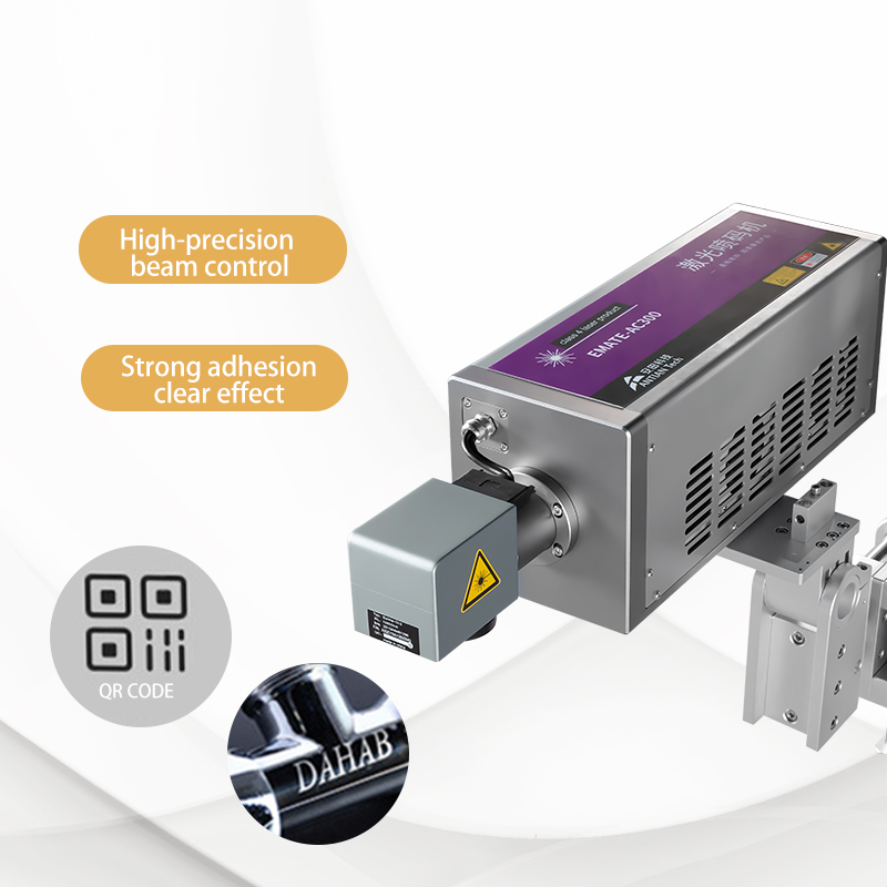 CO2 Laser Printer Machine 9.3&mu;m Laser Marking Machine for Plastic Bag CE Certified