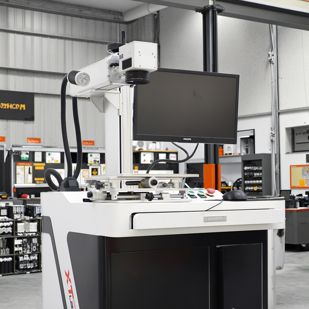 Factory Direct High Quality 100w Deep Engraving Mopa Color Metal Steel 3d Fiber Laser Marking Machine with Factory Prices