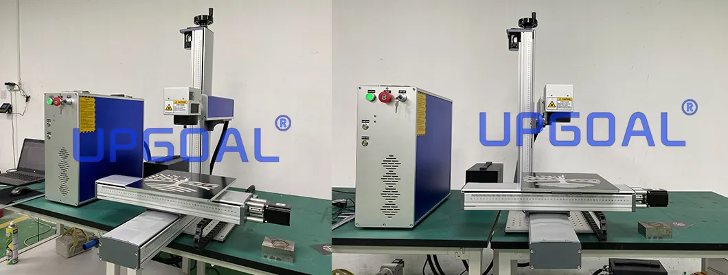 Seamless Splicing 100W Mopa Fiber Laser Marking Machine Features