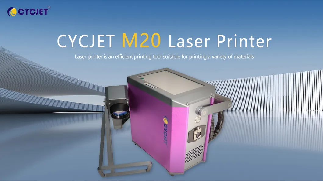 Industrial Fiber Laser Marker - Plastic & Metal Engraving System