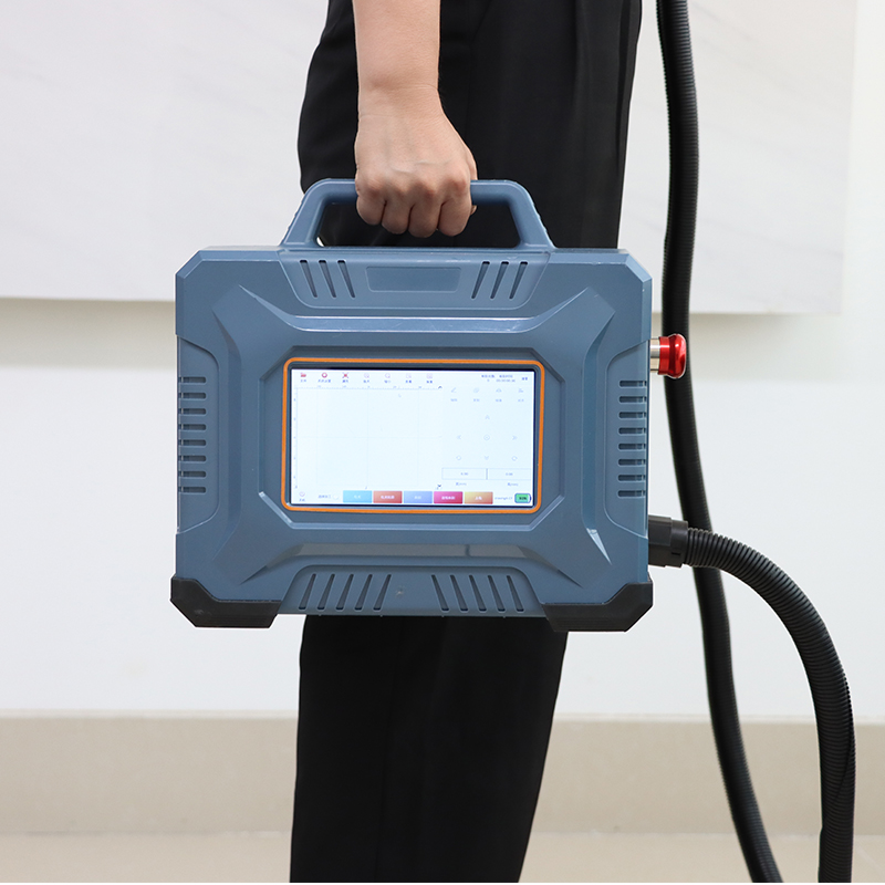20/30/50 Watt Mini Portable Metal Fiber Laser Marker Machine New Condition Max Brand Source Tyre Engraving Marking Supports DXF