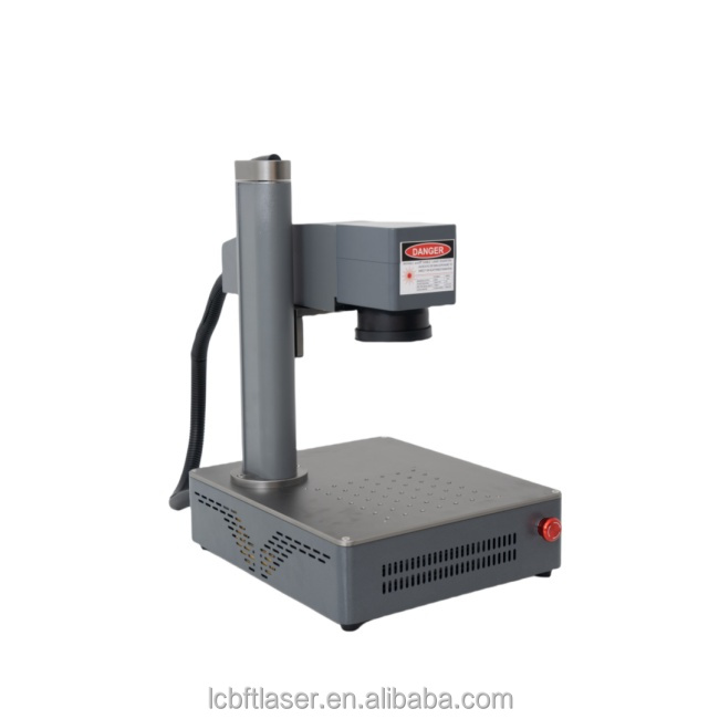 Portable Mini 20w/30w Laser Engraving Machine Supports DXF/PLT/BMP Factory Price Laser Marking Machines for Metal