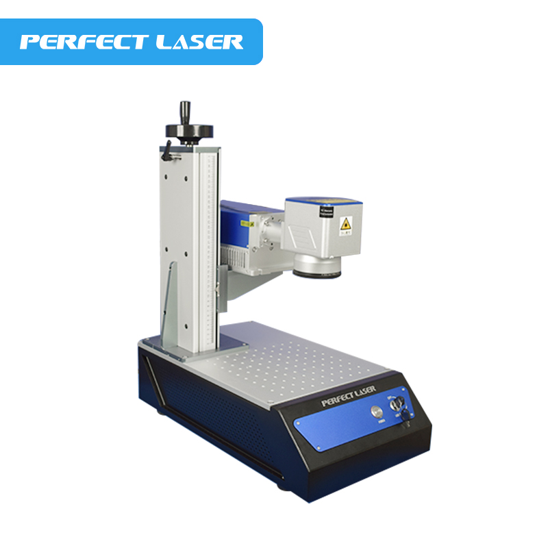 Perfect Laser Desktop 3w 5w Mini Small Size UV Laser Metal Non-metal Marking Machine for Glass/ Plastic/ PVC/ Rubber/ Ceramic