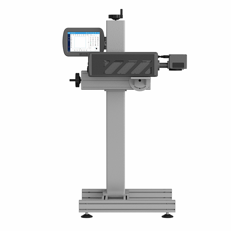 High Speed 40W 60W CO2 Laser Marking Machine Automatic Marking Flying Laser Engraving Coding Date Graphic Support BMP AI PLT