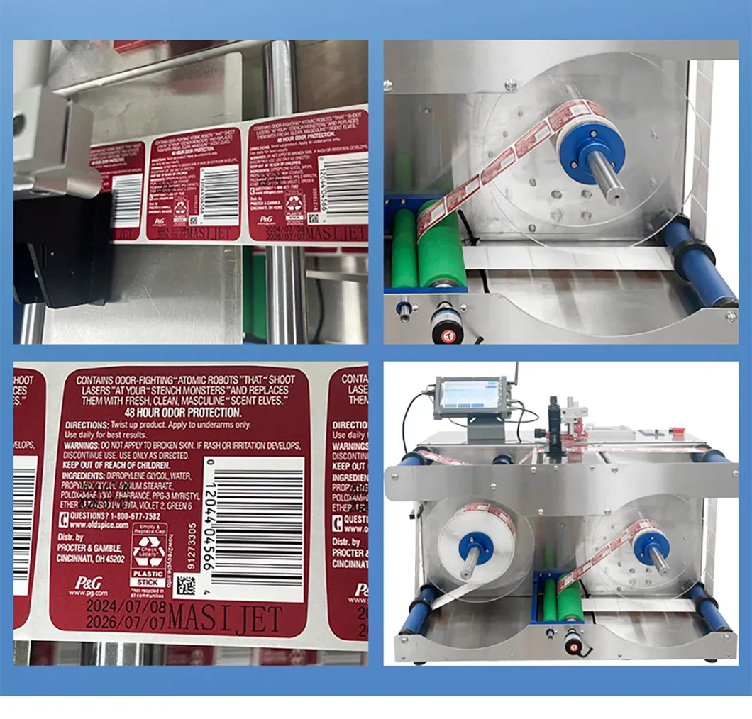 Slitter Rewinder Machine with Online Laser Marking Inkjet Coding Machine