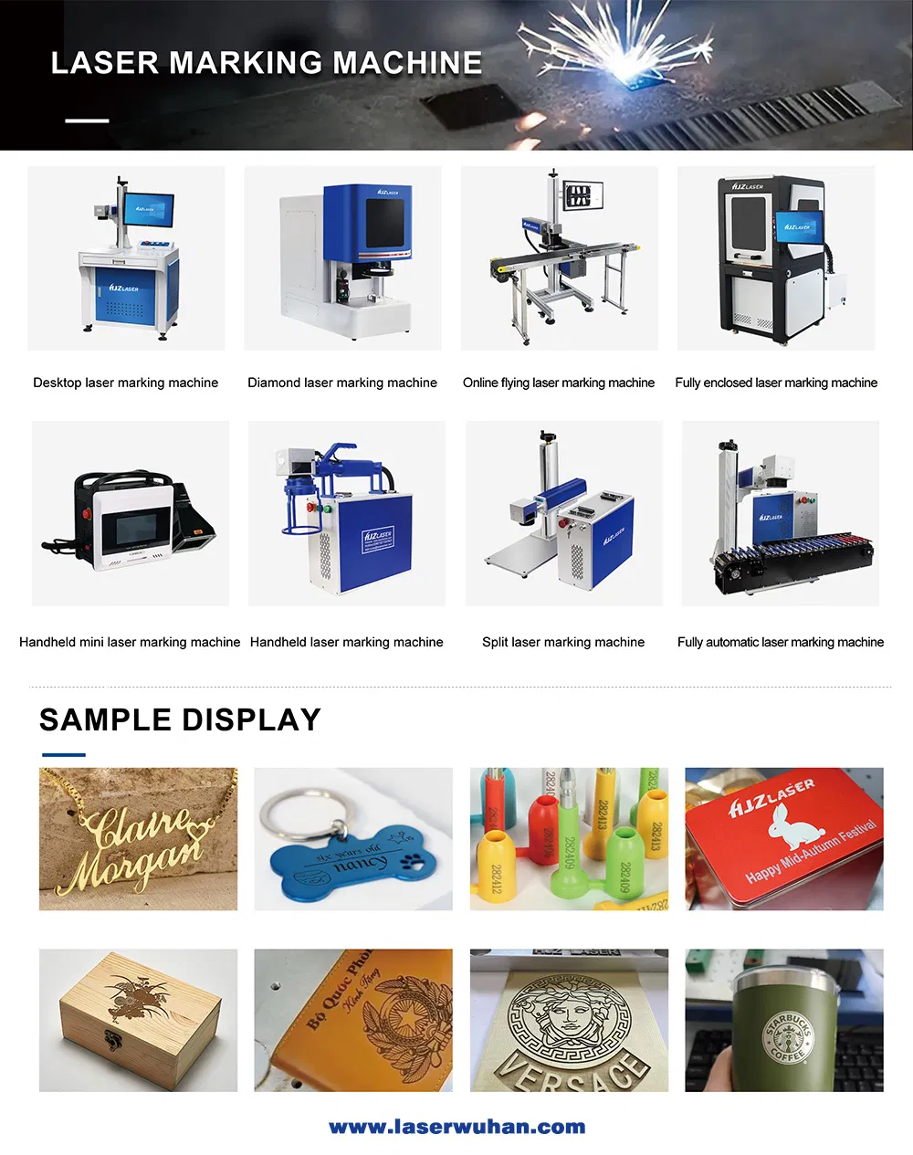 Online Fly Laser Wire Cable Marking Machine for Printing Number Coding Date Numbering Engraving Logo