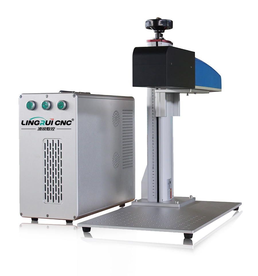 Big Discount Factory Supply Raycus Jpt Mopa M7 Fiber Laser with Rotary Split Fiber Laser Marking Machine