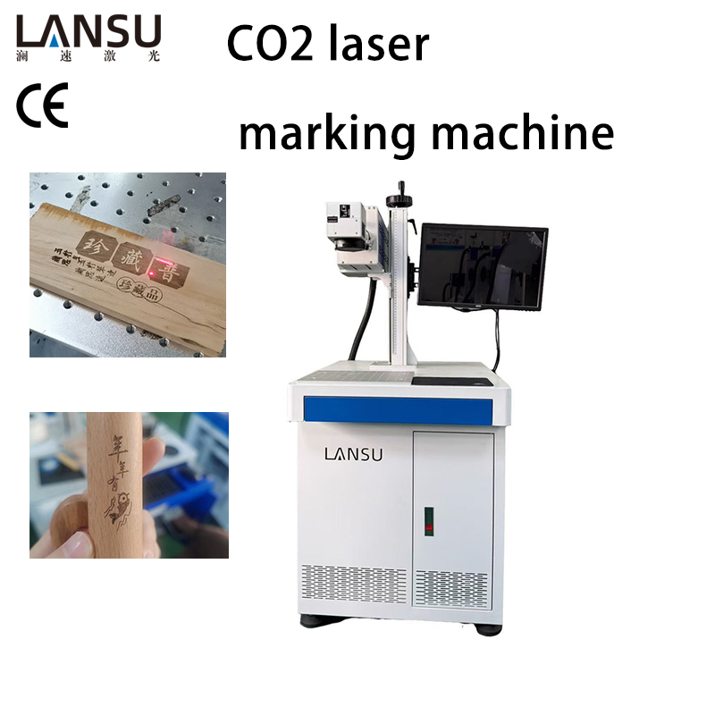 10W 30W 60W 100W CO2 Laser Marking Machine for Wood Leather Acrylic Plastic Marking