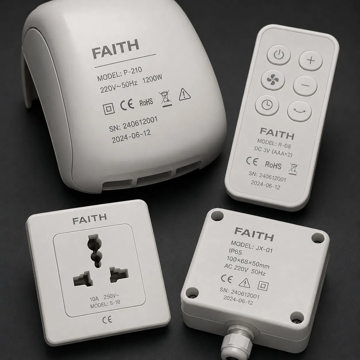 Faith High Speed Flying UV Laser Marking Machine for Cap, Plastic, Glass, HDPE, Pet, PVC, Film with CE Certification