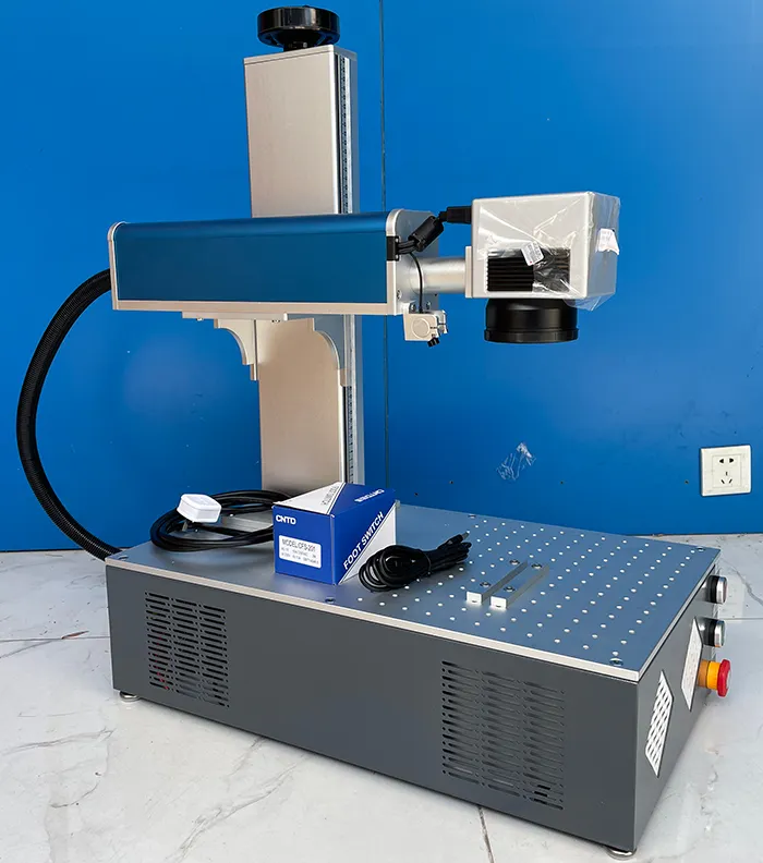 Juncut 3D Laser Marking Machines for Engraving Metal Steel Nameplate Logo Jewelry Gold Silver Etc.