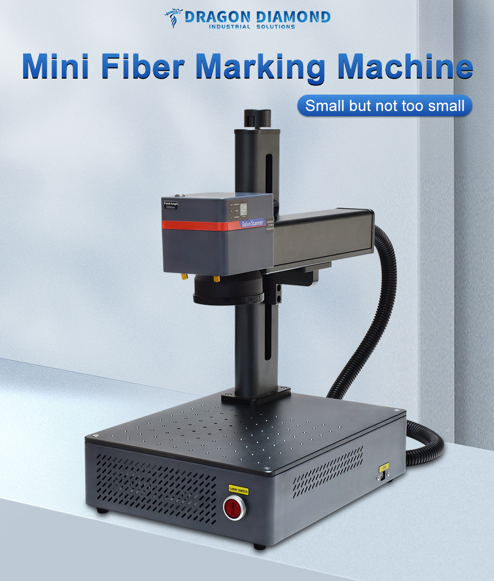 20w Mini Desktop Fiber Laser Marking Machine