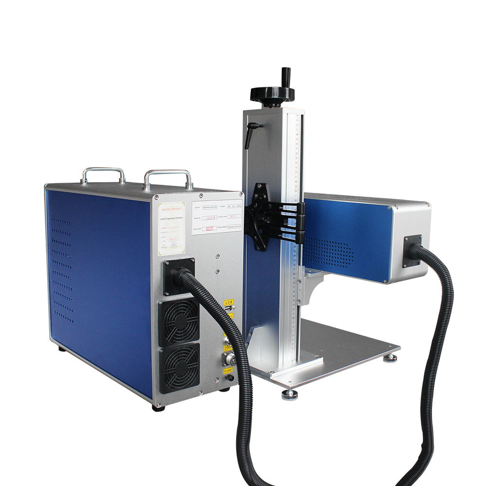 DAVI 40W LY RF CO2 Laser Marking Machine Non-Metal Wood Acrylic Leather Paper Quick Mark Option 60W Ai/Dwg Graphic Format