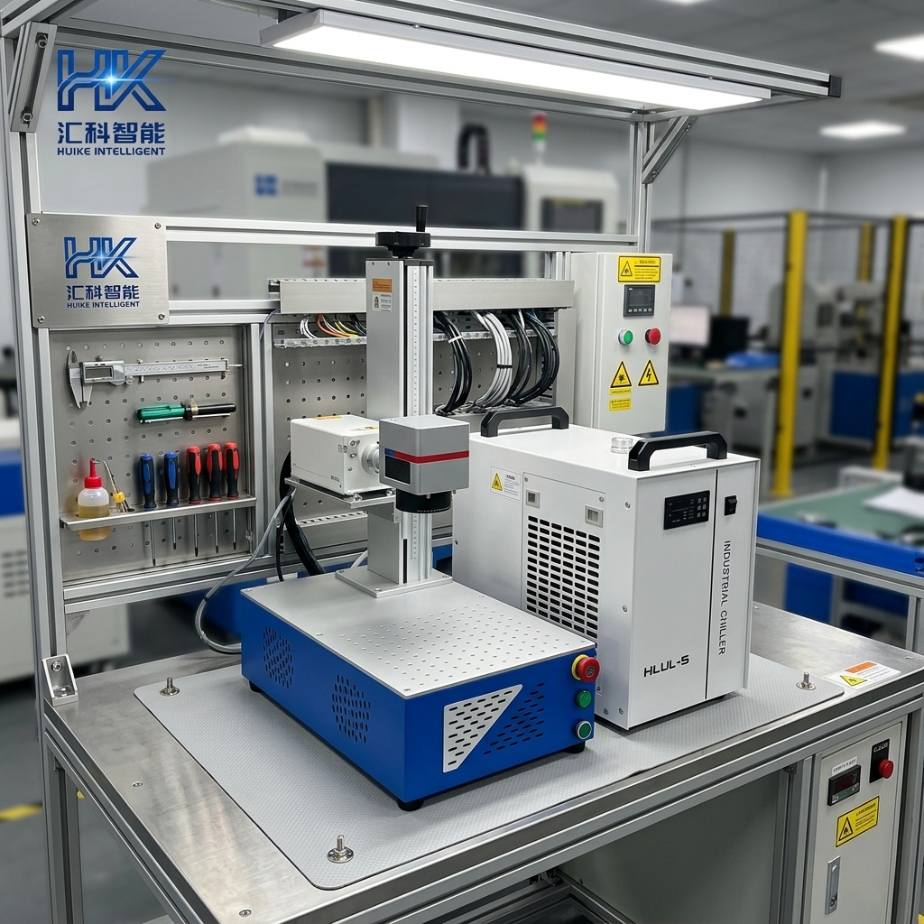 Huike Split UV Laser Marking Machine-New High-Accuracy AI/DXF/PLT/BMP Portable Bench-Top for PCB QR Code Plastic Components