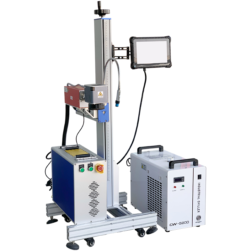Bluetimes Flying 3w 5w 10w Uv Qr Code Date Laser Marking Engraving Coding Machine