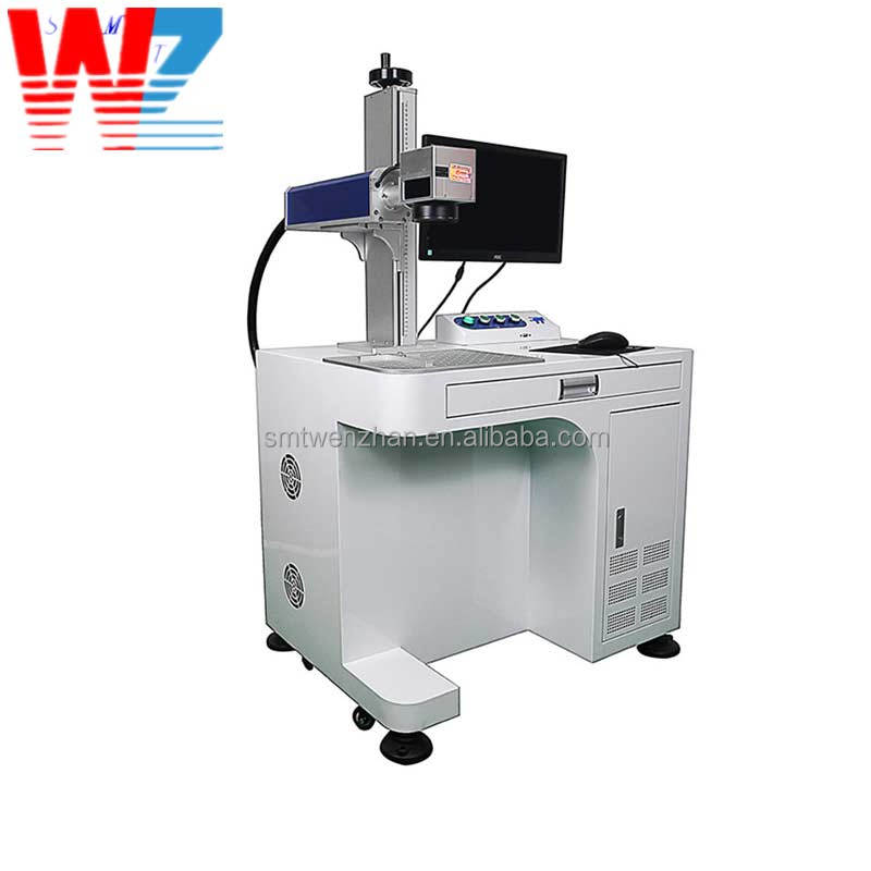 10/20/30/100W Desktop Fiber Laser Marking Machine Engraving Machine