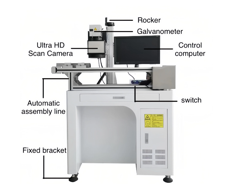 Vision Laser Marking Machine details 6
