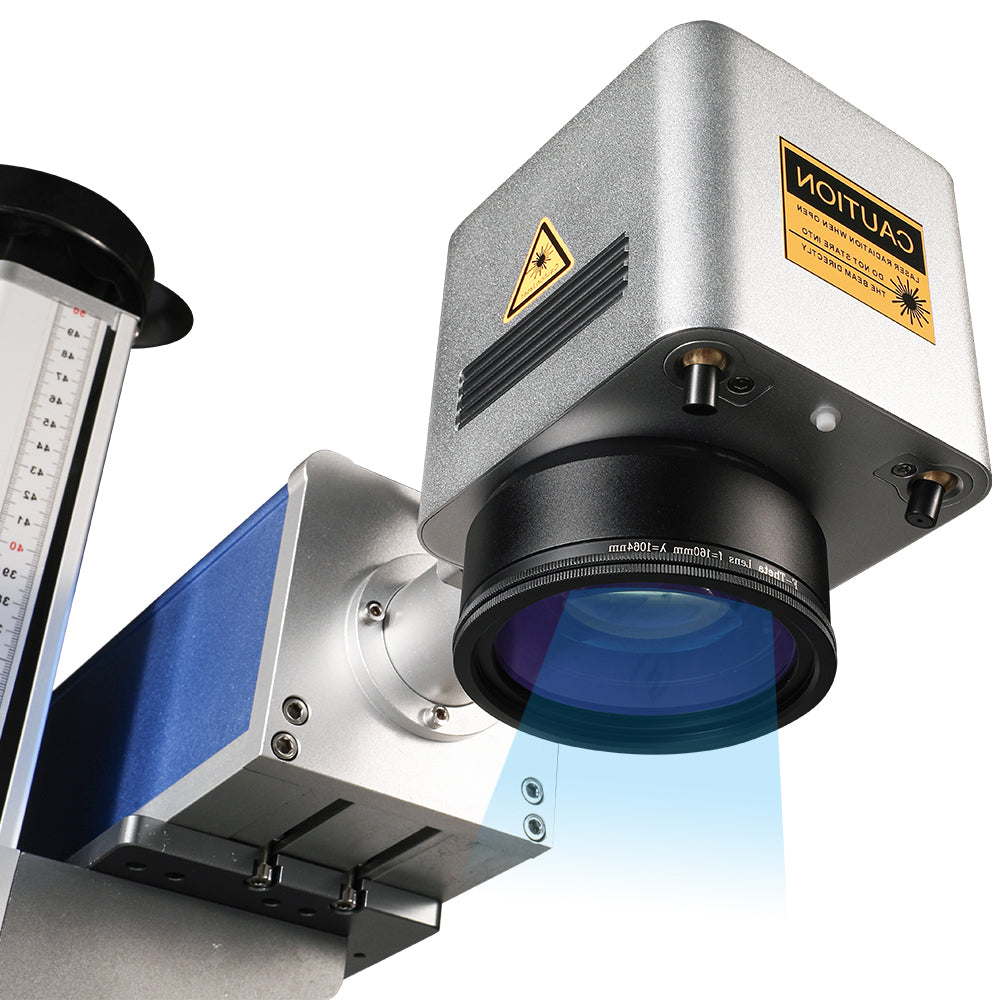 20W 30W Desktop Fiber Laser Marking Machine For Metal Tags And Small Parts