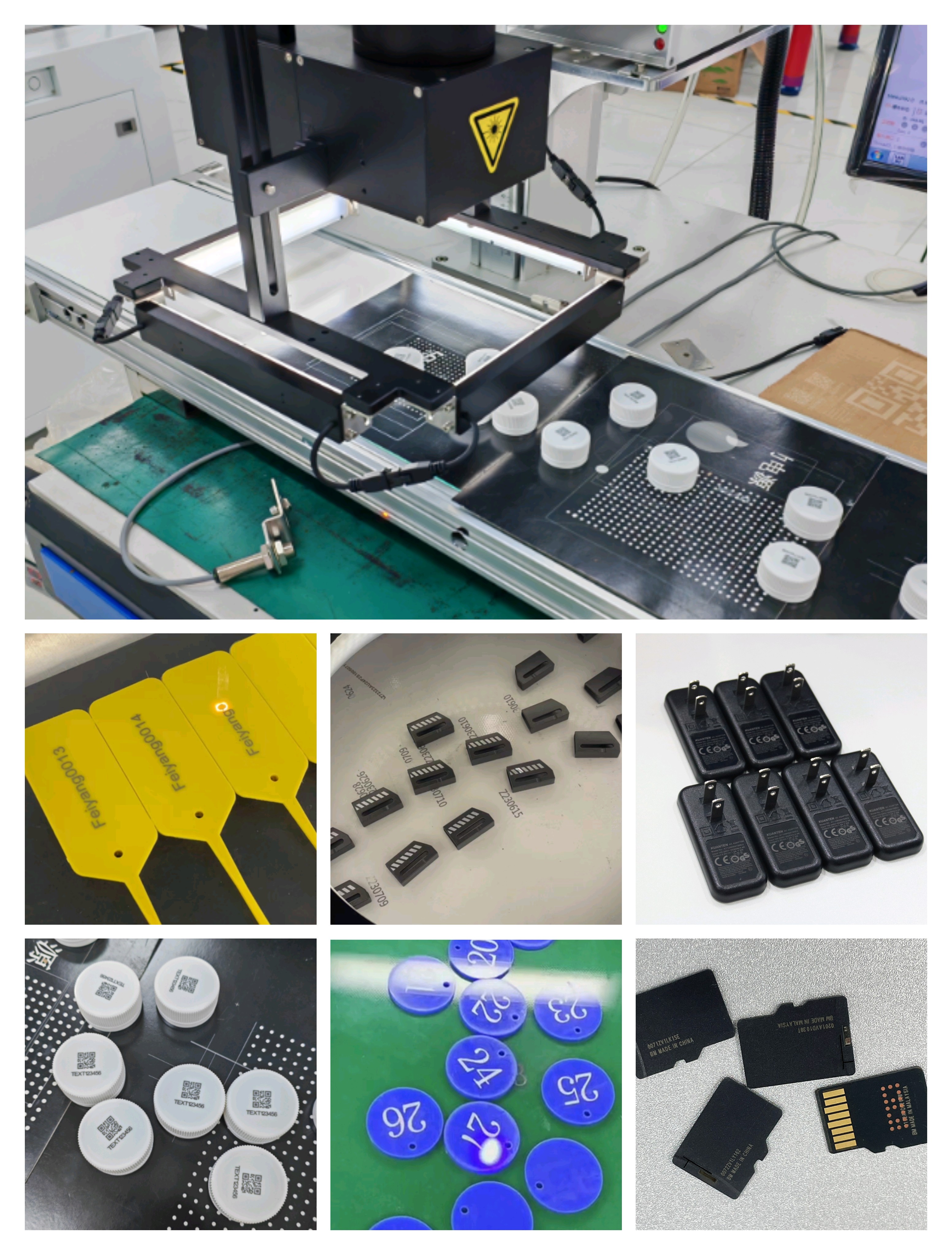 Laser Glass Crystal 3D Engraving Machine Desktop Purple Light Cold Light UV 5W Laser Marking Machine 220V 110V