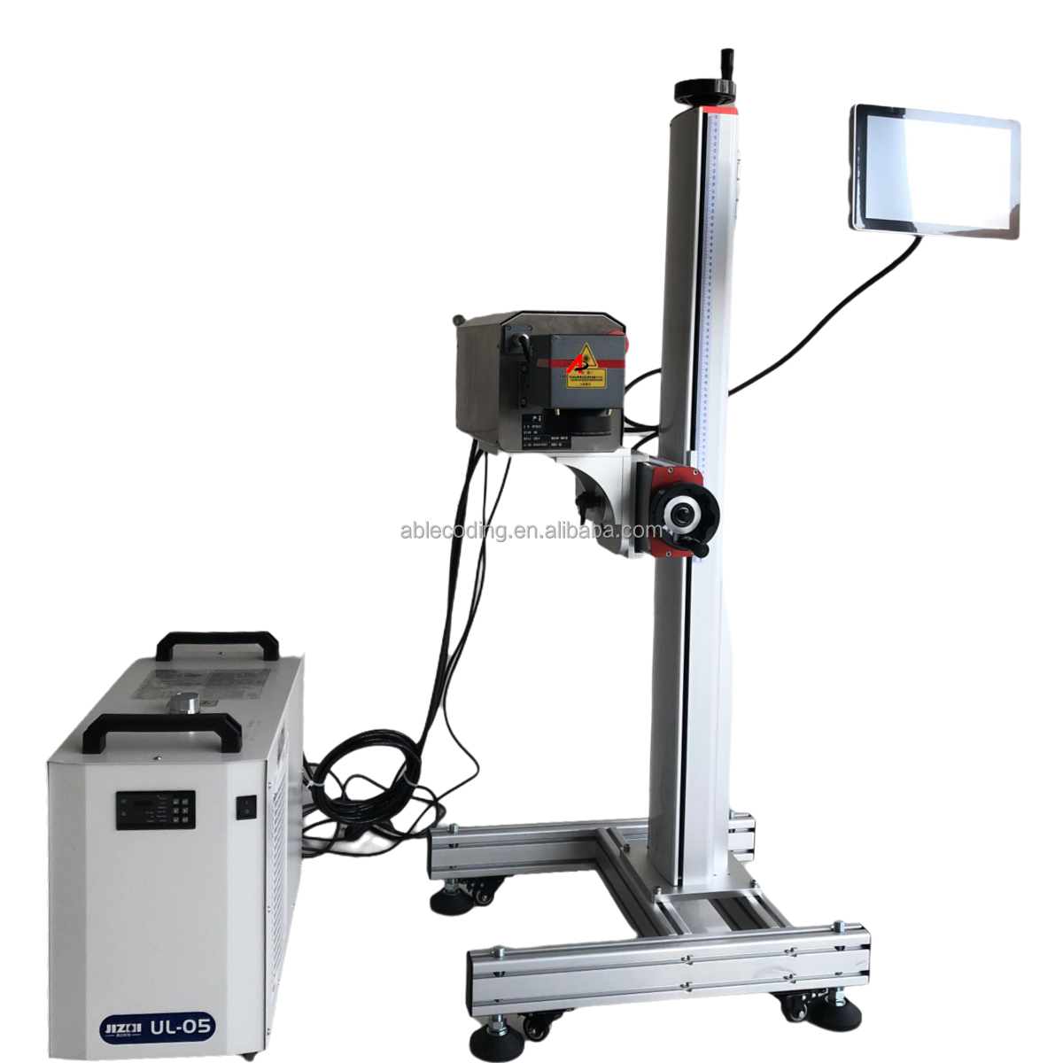 Heavy Duty Laser Marking Machine for Plastic/glass Milk Jug