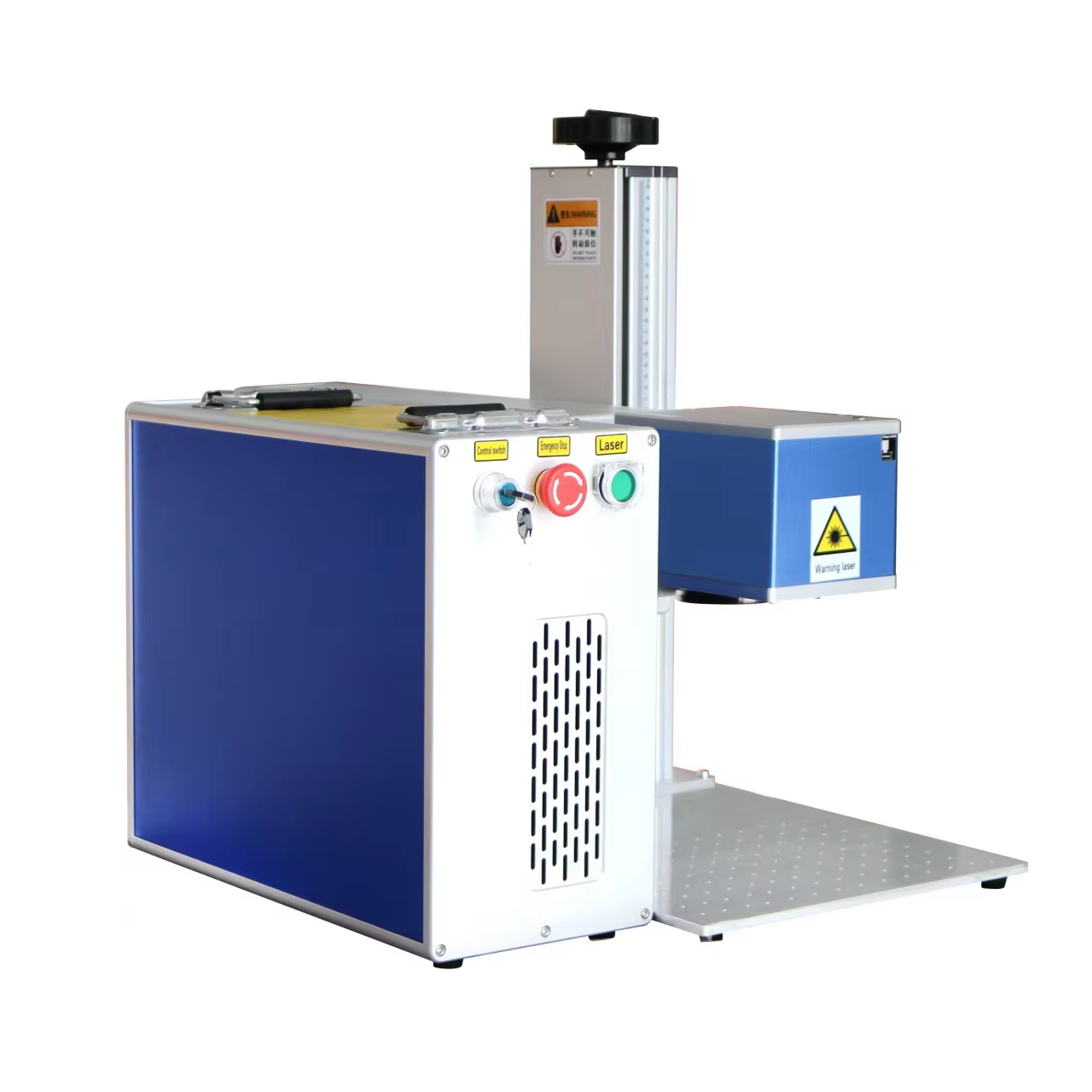 Best Seller Easy Installation Split Co2 Laser Marking Machine for Bamboo Paper Resin Custom Logo and Decorative Carving