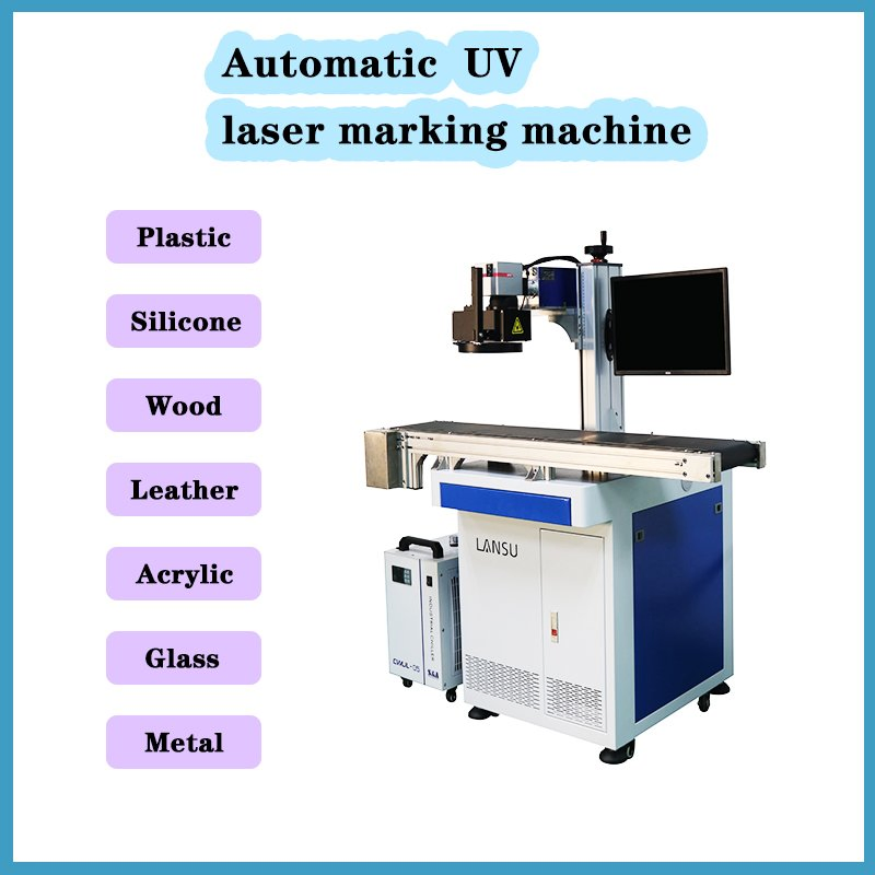 Lansu 5W UV Vision Laser Engraving System for Plastic Applications