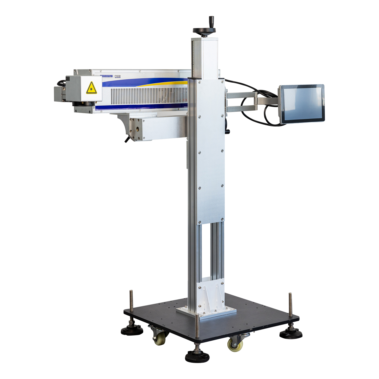 High-Accuracy Co2 Laser Flight Marker Automatic Encoding Flying Co2 Laser Marking Machine