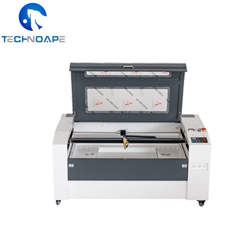 1060 CO2 Laser Engraving Machine PMI Guiderail For Granite Wood Glass Plywood Plastic Rubber MDF-New Water-Cooled AI Supported