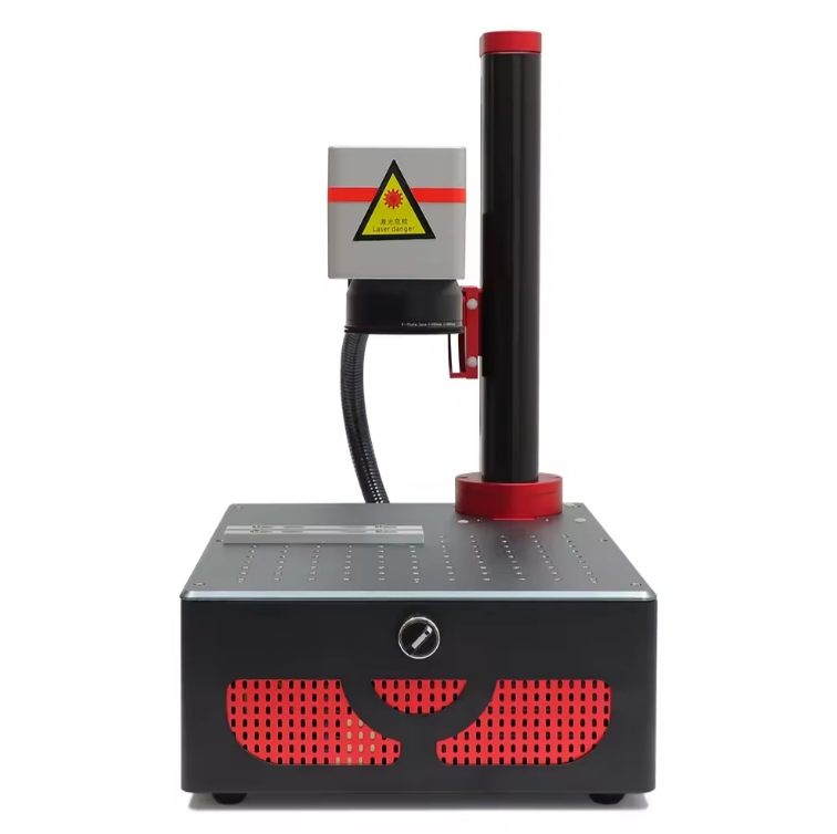 20W Desktop Static Laser Marking Machine Complete Laser Integrated Marking System for High Precision Metal Marking