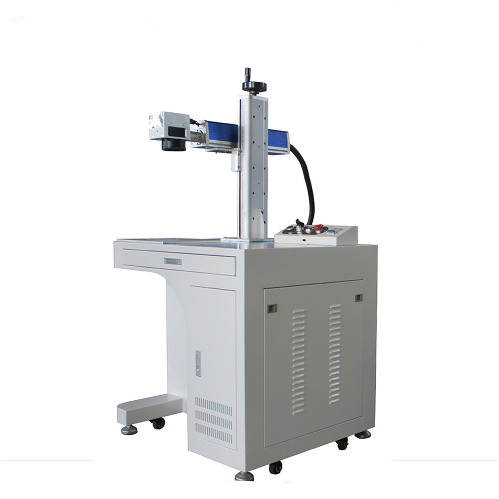 High Precision Desktop Deep Marker 20W 30W 50W Fiber Laser Cutting Machine for Jewelry Desk Name Plate Engraving Machine