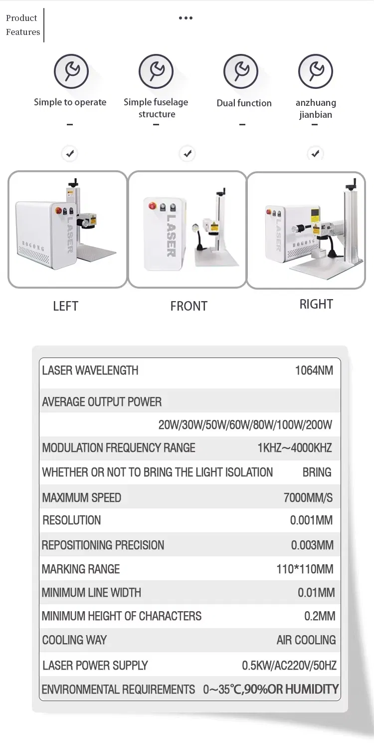 Fiber Laser Engraving System Parameters Diagram Part 1