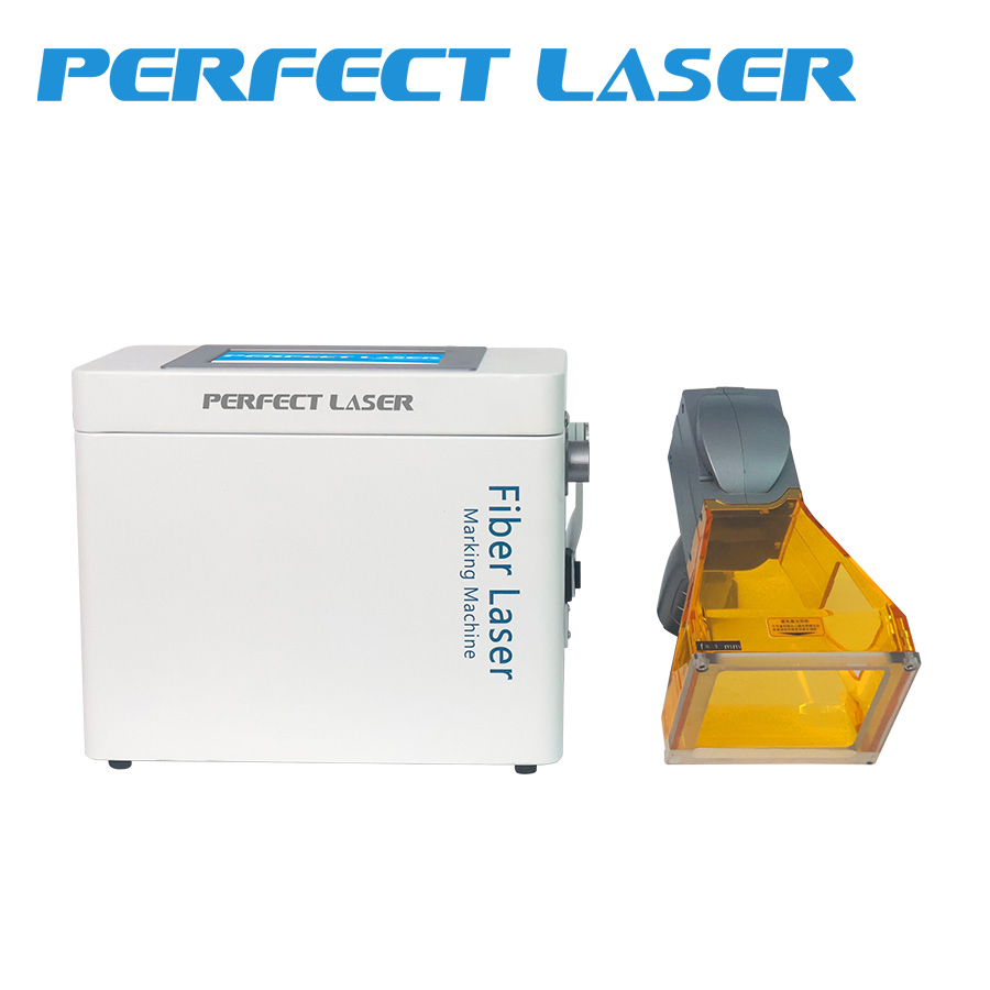 Perfect Laser 20W 30W 50W Handheld Portable Mini Small Fiber Laser Marking Engraving Machine for Metal Plastic