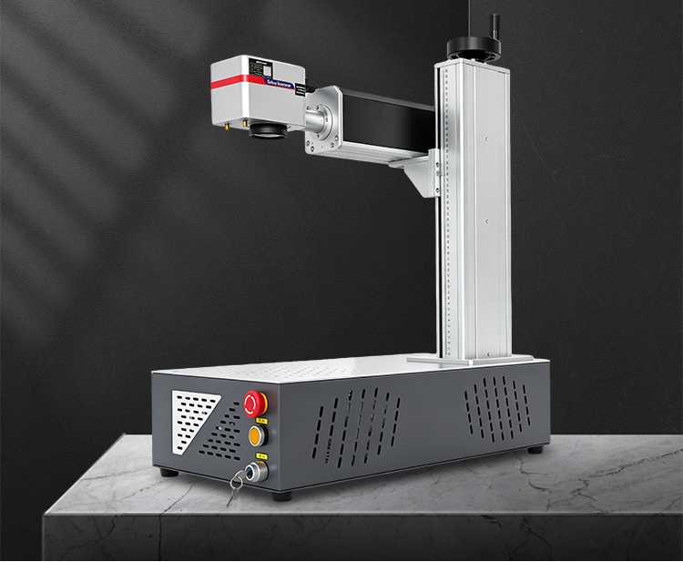CE-Certified 20W 30W Desktop Fiber Laser Marking Machine Low Price for Jewelry Ring Watch Metal QR Code Logo Engraving