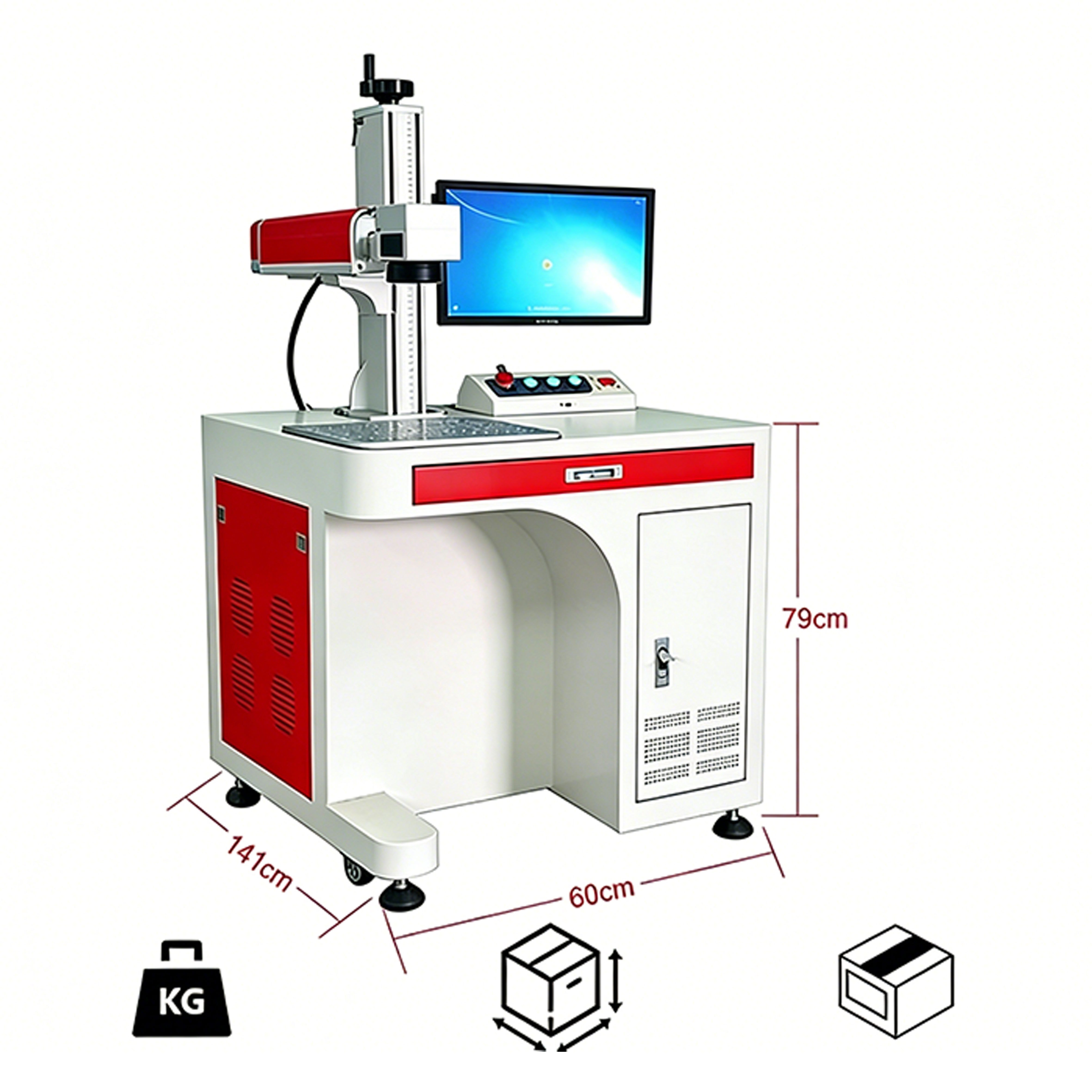 Desktop 3W 5W UV Laser Marking Machine Fully Covered for Marking Ballpoint Pen ABS Plastic Glass Metal Engraving CNC Maker