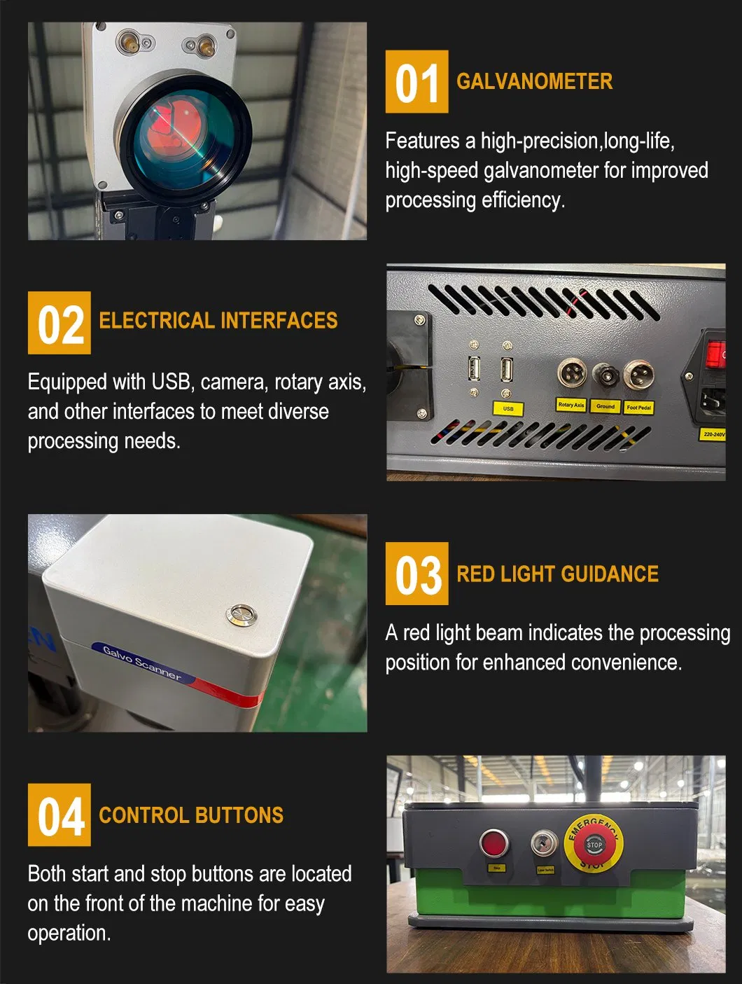 Laser Marking Printing Engraving Carving Machine detail