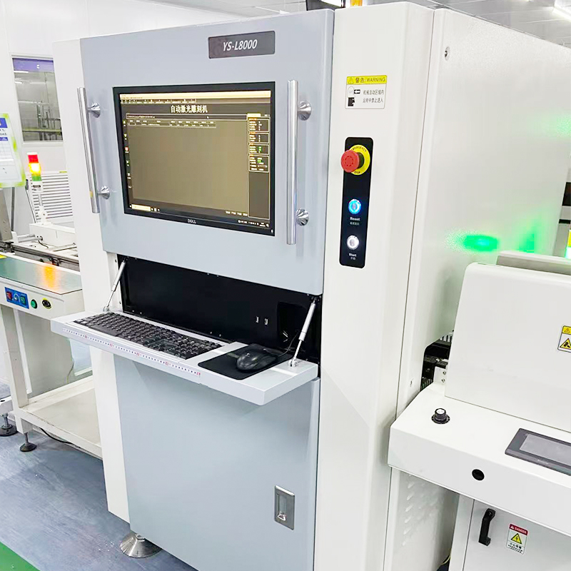 PCB SMT Laser Marking Machine High Precision PCB QR Code Printing Laser Marking Machine Assembly Production Line