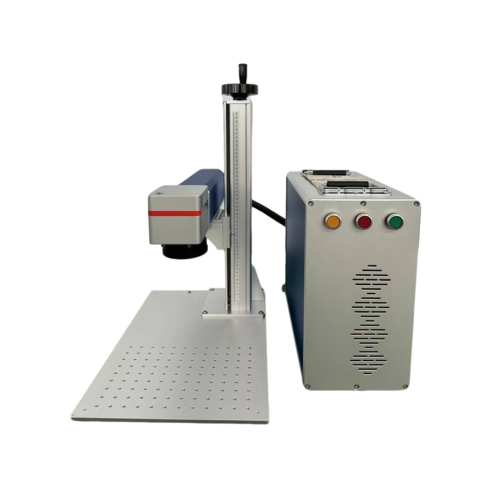 20W 30W 50W Bench-Top Air-Cooled High Precision Fiber Laser Marking Machine For Metal Security Seals Easy To Operate