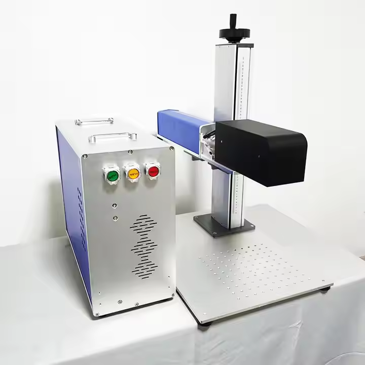 Automatic 3D Laser Marking System with Height Sensor for Varying Depth on Complex 3D Workpieces