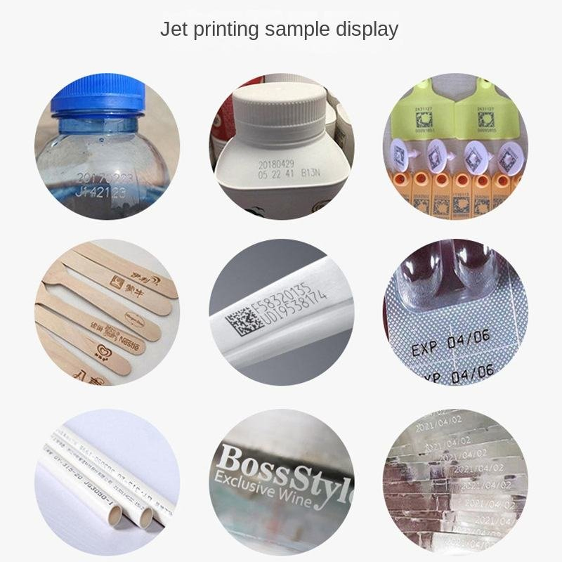 Factory Price High Speed Industrial Automatic Flying UV Laser Marker Cap, Plastic, Glass Coding Printer HDPE PVC Food Production Line Glass Jade Marking Machine
