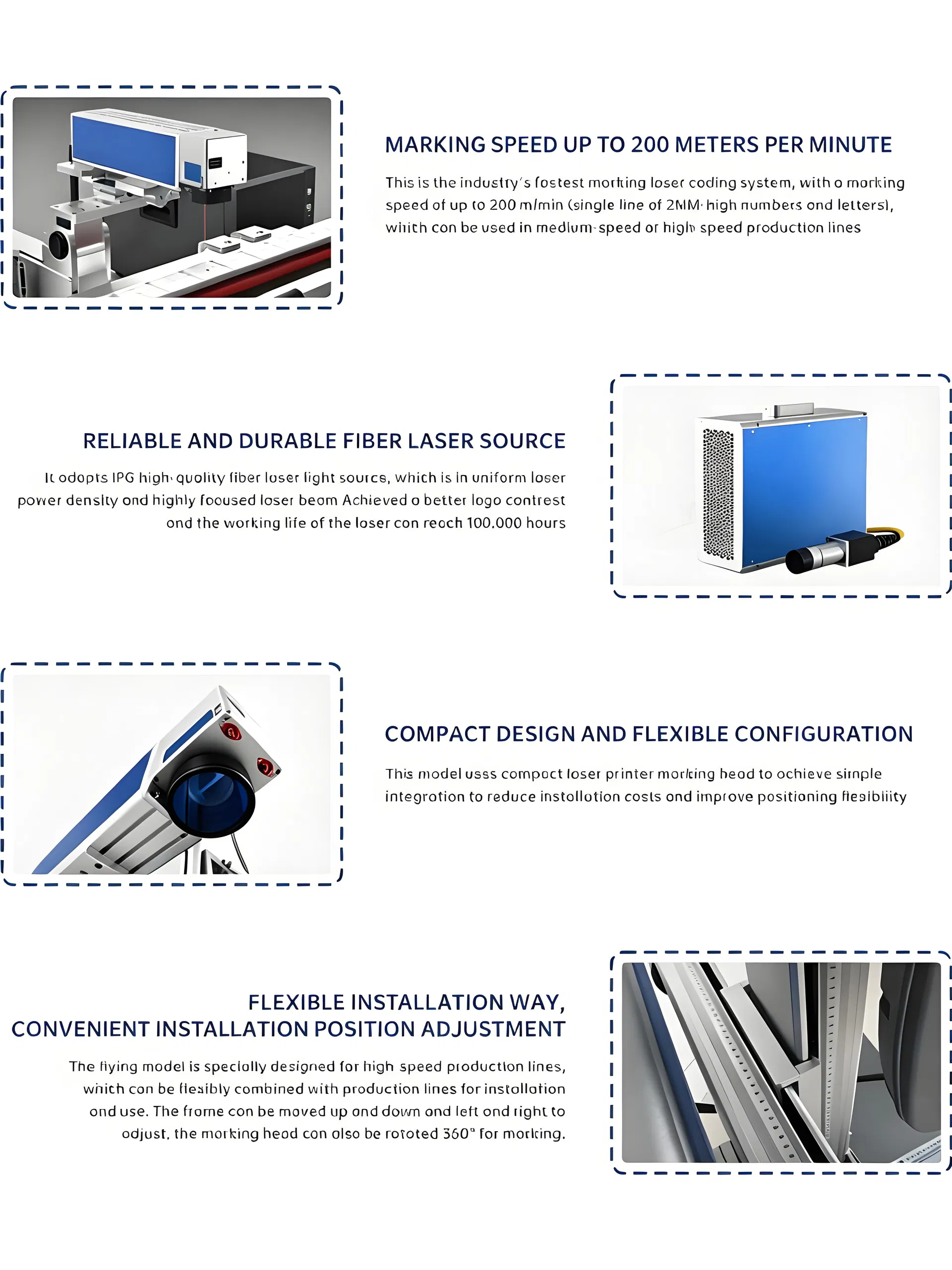 Fiber Laser Marking System