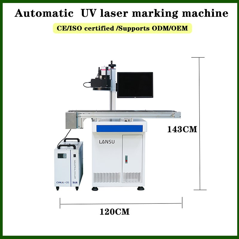 Lansu 5W UV Vision Laser Engraving System for Plastic Packaging