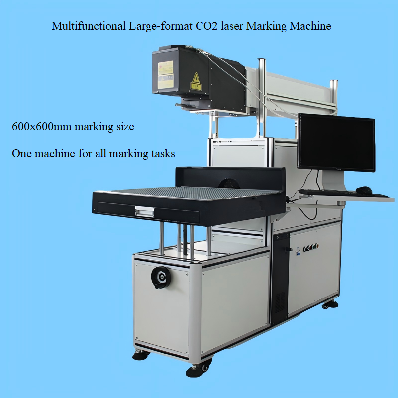 600x600mm 120W 180W 3D Dynamic Large-format CO2 Laser CNC Leather Engraving & Marking Machine