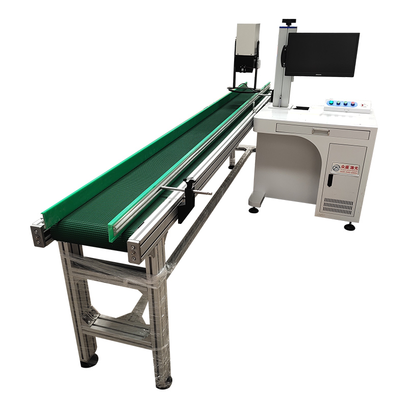 High Precision Camera Vision Positioning Fiber Laser Marking Machine CCD Visual Automatic Detection Laser Engraving Machine