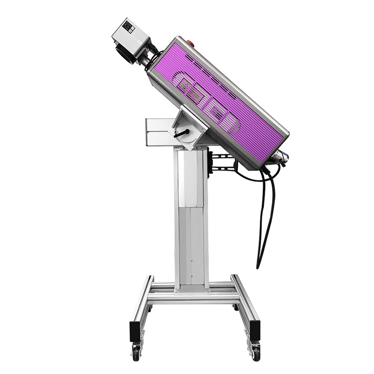Online Laser Marking Machine, 30W/60W/70W/80W/100W, Flying CO2 Laser Marking Machine, Plastic/Leather/Acrylic/Wood/Jeans