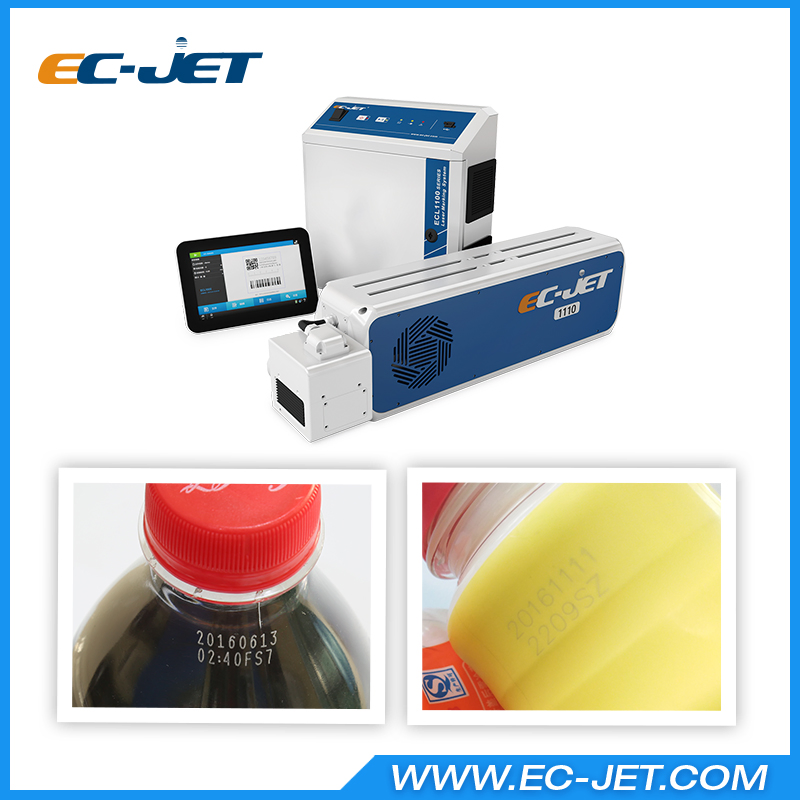 Touch Screen High Speed Printing Date Barcode Fiber Laser Marking Machine (ECL6000)