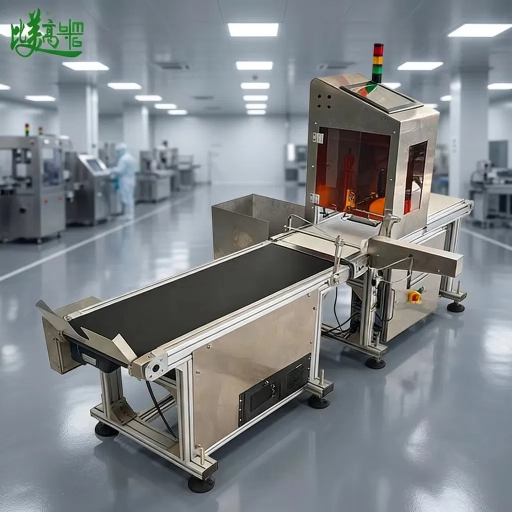 Ocr Character Inspection and Automatic Rejection System Integrated Machine for Packaging Boxes and Bags - High-Speed Vision Inspection Equipment